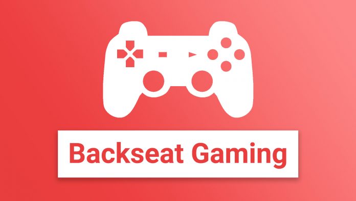 Backseat-Gaming Bedeutung