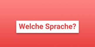 Welche Sprache lernen?